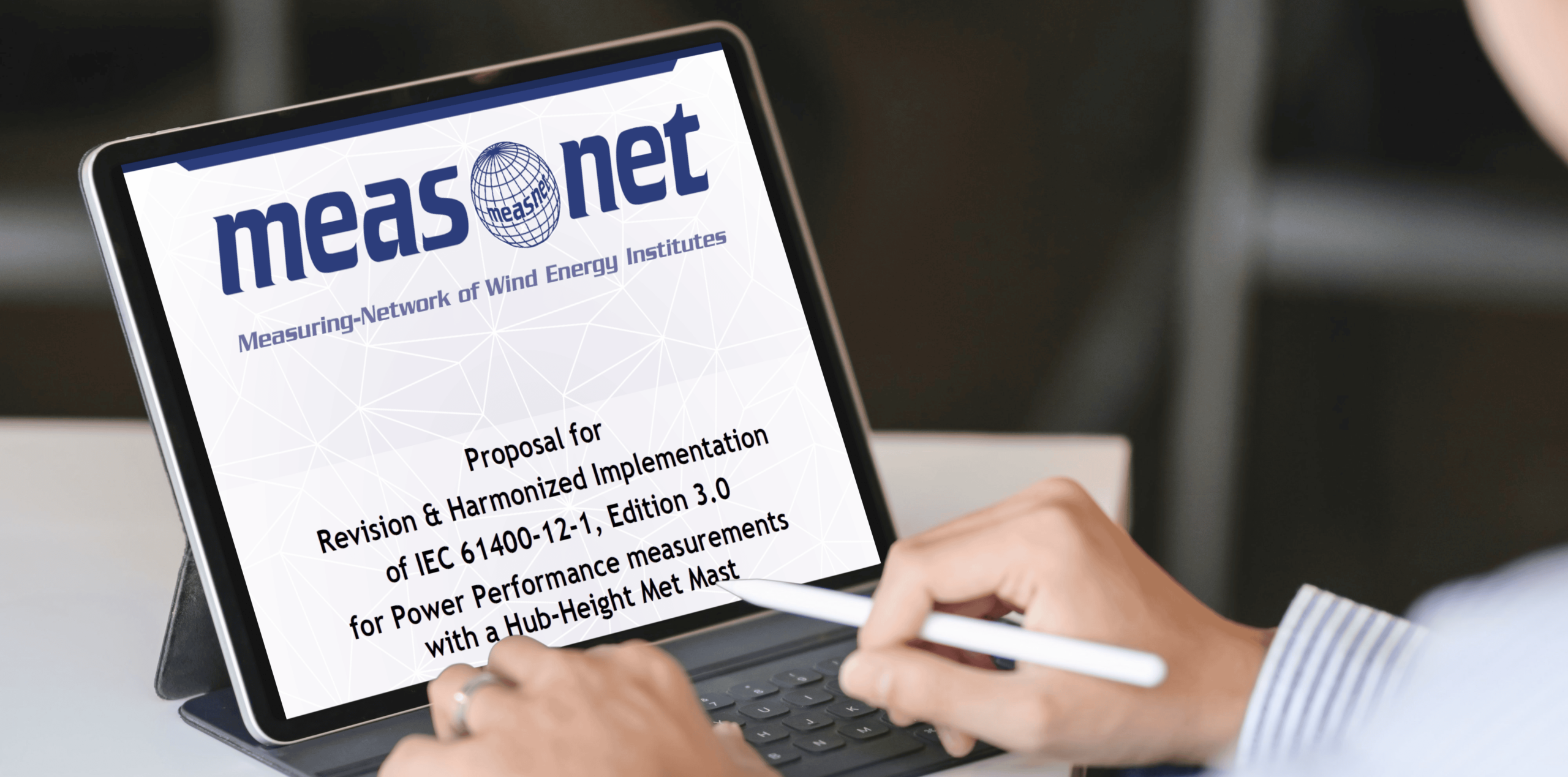 MEASNET proposal revision IEC61400